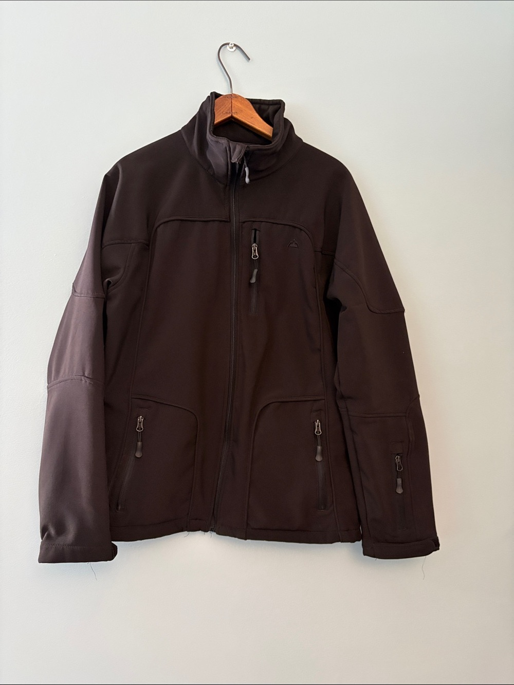 Men's Black Softshell Jacket - SNOZU Performance - Size M